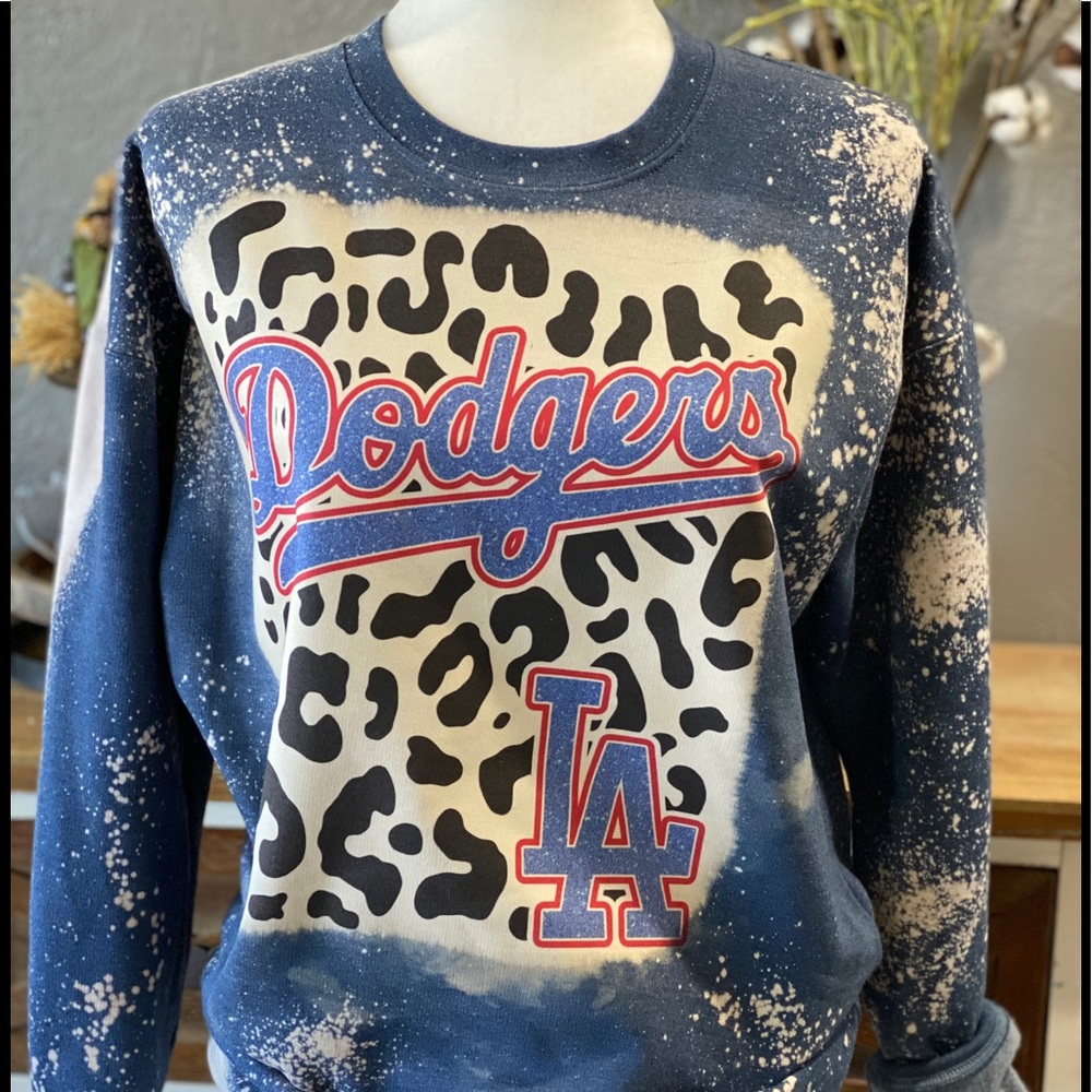 LA Dodgers Bleached Sweatshirt